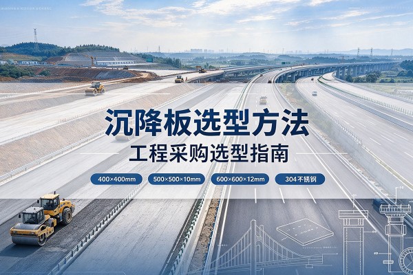 东山沉降板选择方法