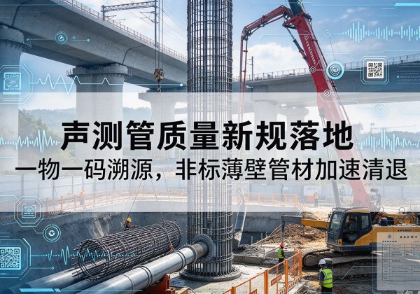 东山声测管质量新规落地，一物一码溯源，非标薄壁管材加速清退